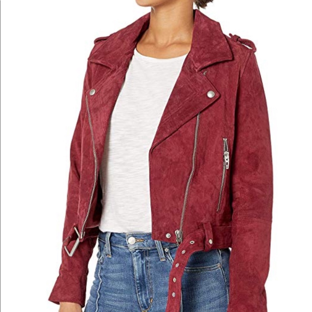 BLANK NYC Suede Moto Jacket! Size S